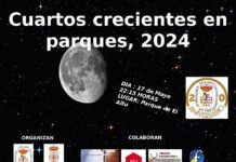 Noche astronómica en Daimiel: el municipio acoge este viernes una observación de la luna desde los parques