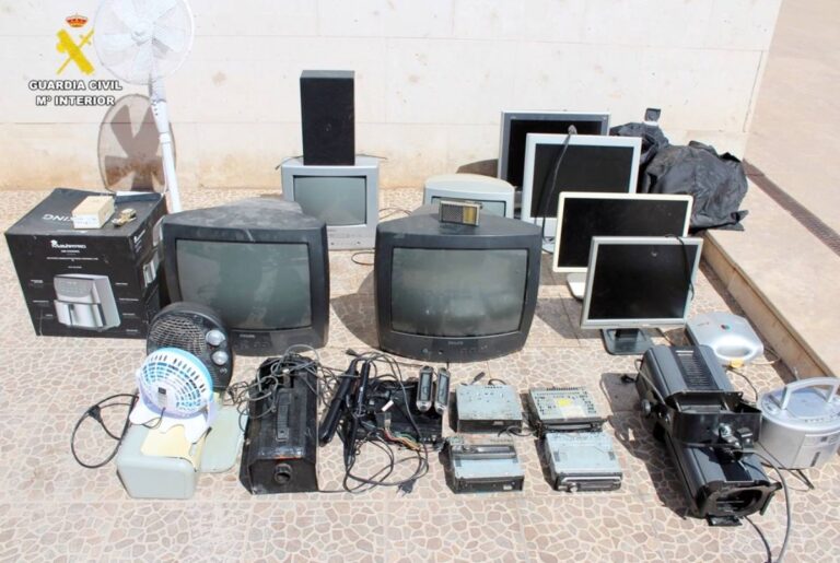 Se busca a los dueños de varios objetos robados en Argamasilla de Alba
