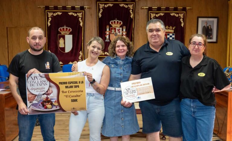 Café Bar Bruselas y Bar Cervecería Cazador, ganadores del XIV Concurso de Tapas de Argamasilla de Alba