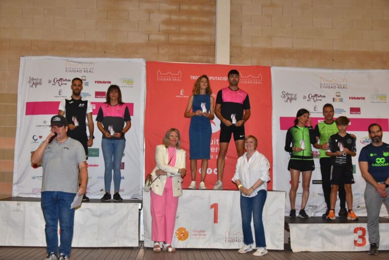 Mansilla y Mazuecos, vencedores en la Carrera Popular de Argamasilla de Alba