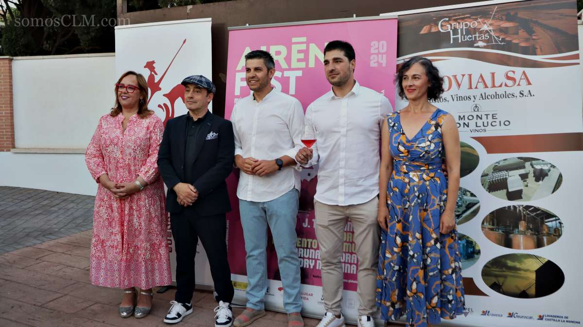 Zenet inaugura la tercera edición del AirénFest en Campo de Criptana