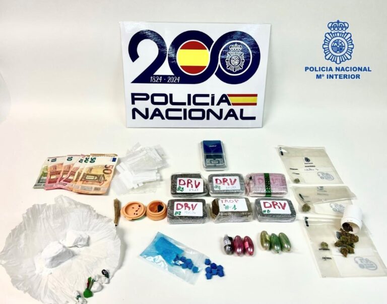 Detenidas dos personas por traficar con drogas en zonas de ocio de Cuenca