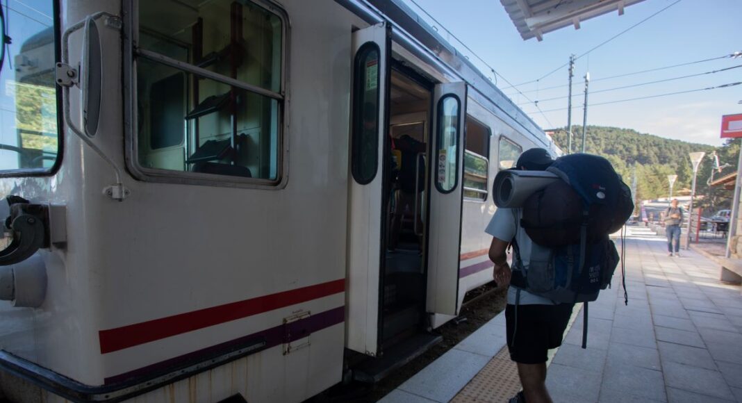 Tren, viajar en tren, Verano Joven