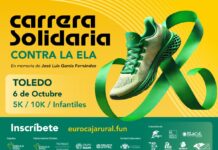 La Carrera Solidaria contra la ELA de Fundación Eurocaja Rural vestirá de verde las calles de Toledo el 6 de octubre