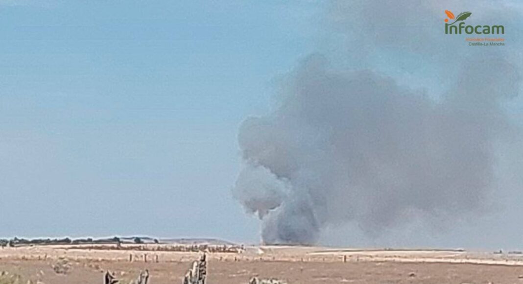 Incendio en Borox