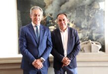 Eurocaja Rural acerca a la Diputación de Soria su modelo de negocio y firme apuesta contra la despoblación