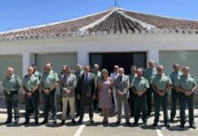 La delegada del Gobierno estudia en Tomelloso con la Guardia Civil los datos de criminalidad en la región