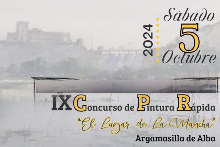 Argamasilla de Alba convoca su IX Concurso de Pintura Rápida ‘El lugar de La Mancha’