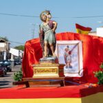 Decenas de camiones procesionan por Argamasilla de Alba en honor a San Cristóbal