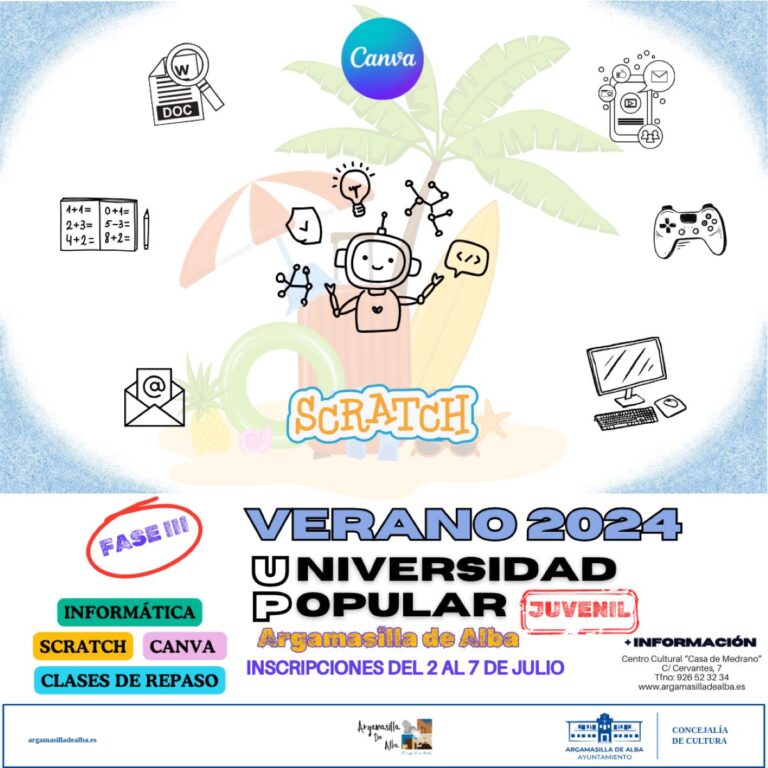 La UP de Argamasilla de Alba lanza su programa de verano para jóvenes
