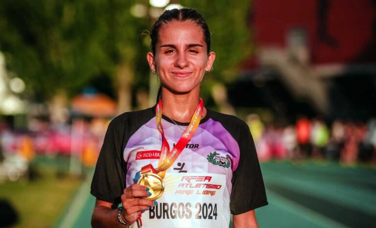Queralt Criado, la atleta de Argamasilla de Alba, se corona campeona de España sub 23 en los 5.000