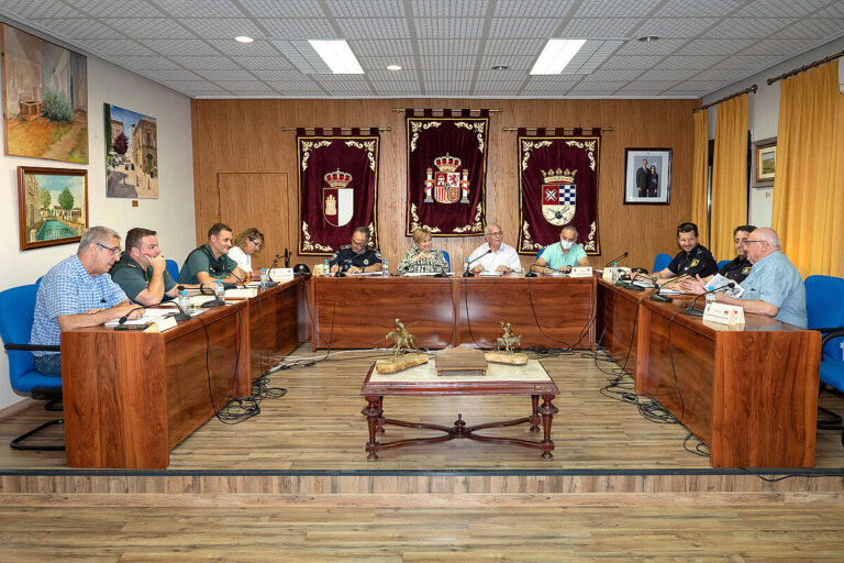 Junta Local de Seguridad en Argamasilla de Alba: Preparativos para la Feria, Romería y Balance de Seguridad