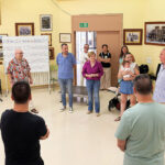 Sonia González y Ferrer Ferrán entregan los diplomas del Curso Internacional de Dirección de Bandas en Argamasilla de Alba