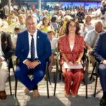 Adrián Fernández visita la inauguración de la Feria y Fiestas de Santa Cruz de Mudela