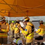 Hasta 17 medios, uno de ellos aéreo, trabajan en el fuego de Valverdejo, que ya está controlado