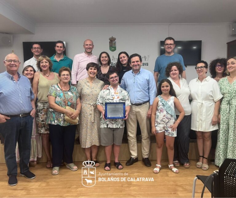 Bolaños de Calatrava homenajea a Jorge Bautista Porrero, Campeón de España de Parataekwondo