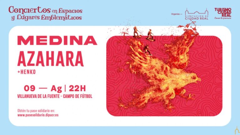 Medina Azahara actuará este viernes 9 de agosto en Villanueva de la Fuente