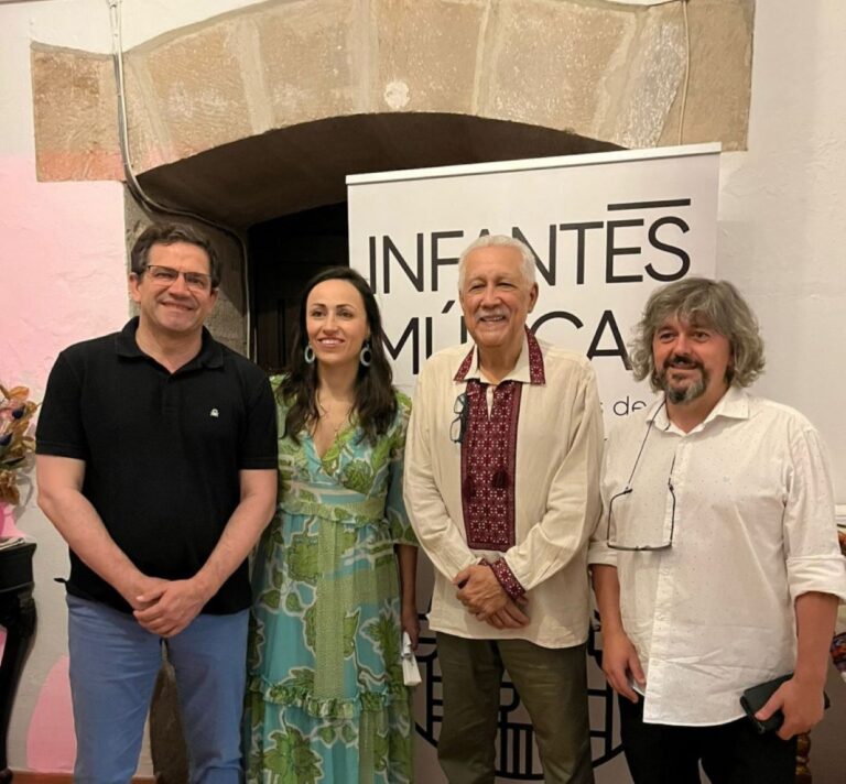 Valverde pone en valor el apoyo de la Diputación a la cultura en la provincia en la clausura del festival “InfantesMúsica”