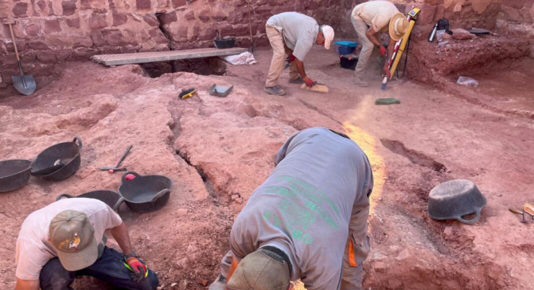obras en el Castillo de la Estrella de Montiel