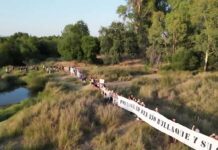 Vecinos de la provincia se movilizan contra las macrogranjas y en defensa del río Bullaque