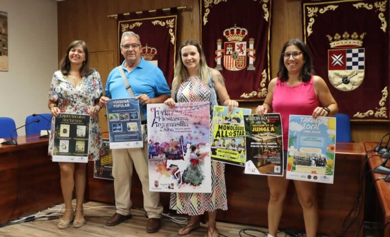 Sindo Rubio y Queralt Criado pregonarán la Feria de Argamasilla de Alba, que ya tiene programa
