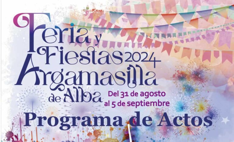 Programa Feria y Fiestas 2024 de Argamasilla de Alba
