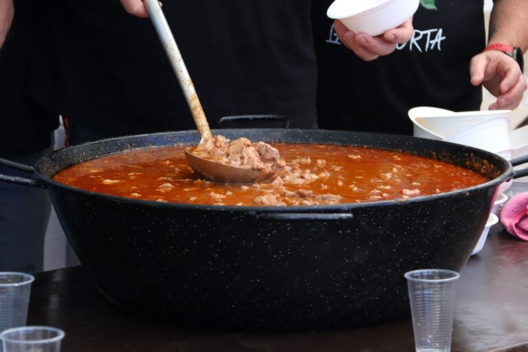 Una deliciosa caldereta, el ‘postre’ de las fiestas patronales de Manzanares