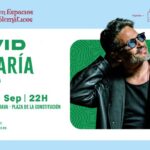 David de María actuará en Granátula de Calatrava el 6 de septiembre dentro de los Conciertos en Espacios y Lugares Emblemáticos de la Diputación de Ciudad Real