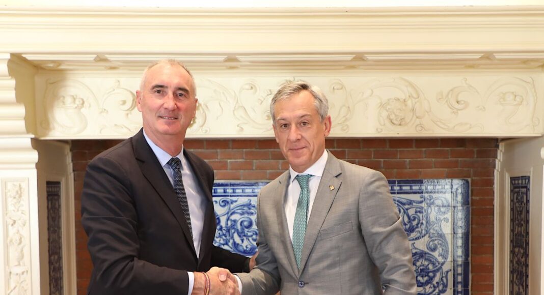 Javier López Martín en el Ayuntamiento de Segovia