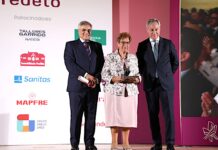 Eurocaja Rural entrega el galardón ‘Institución Social’ a la Hermandad de Donantes de Sangre de Toledo en los XXVIII Galardones Empresariales Fedeto