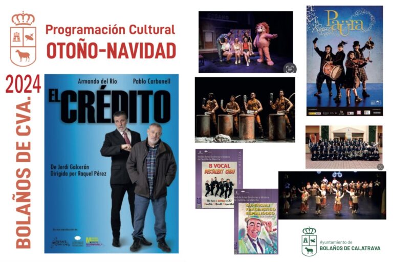 El Ayuntamiento de Bolaños presenta su ambiciosa Programación Cultural Otoño-Navidad 2024