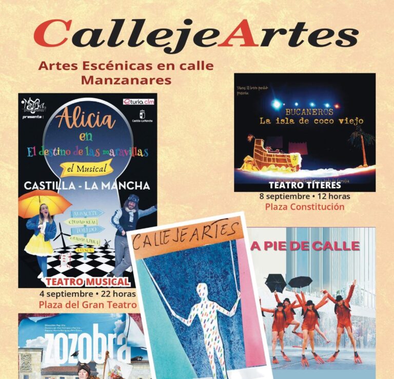 ‘Alicia en el destino de las maravillas’ abre la programación de CallejeArtes en Manzanares