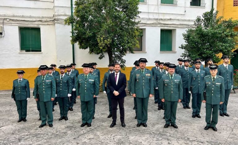 25 guardias civiles alumnos se incorporan a la Comandancia de Ciudad Real