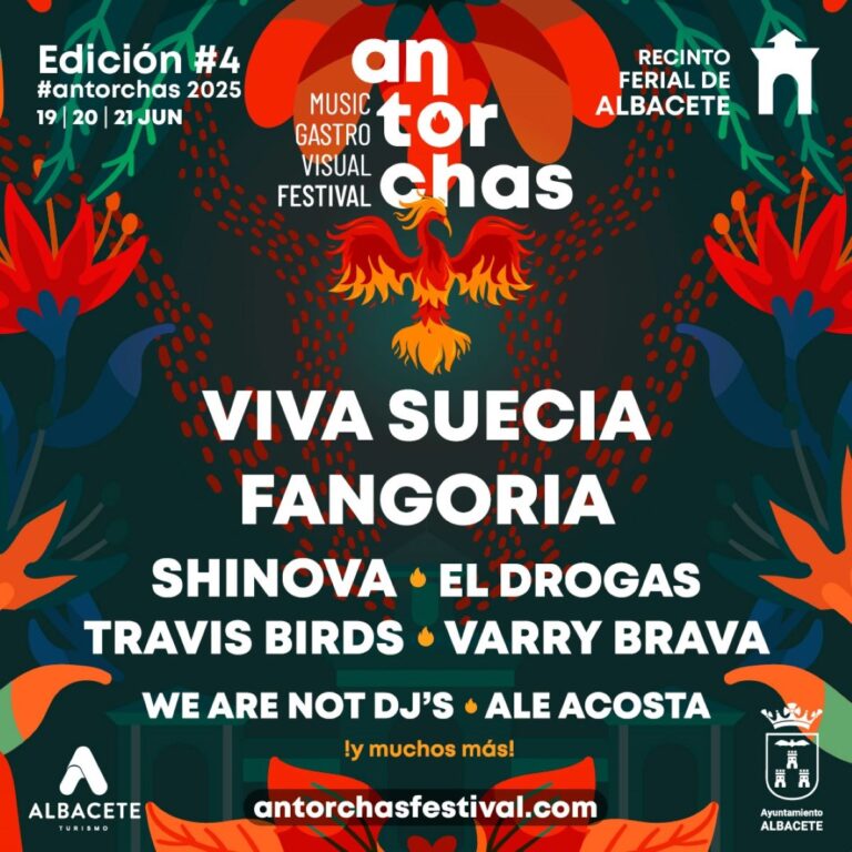 Viva Suecia, Fangoria, Shinova y El Drogas, primeros confirmados para el Festival Antorchas de Albacete