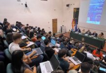 Estudiantes de la UCLM participan en un ejercicio de simulación para conocer el funcionamiento de la OTAN