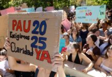 Estudiantes se manifiestan este viernes en Toledo, Albacete y Ciudad Real ante la «incertidumbre» por la PAU