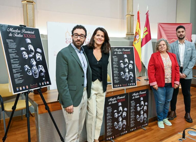 Presentada en la Diputación de Ciudad Real la XXXIII Muestra Provincial de Teatro