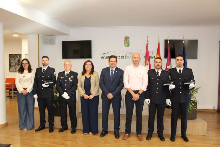 Tres nuevos agentes de Policía Local en Bolaños de Calatrava toman posesión de su cargo