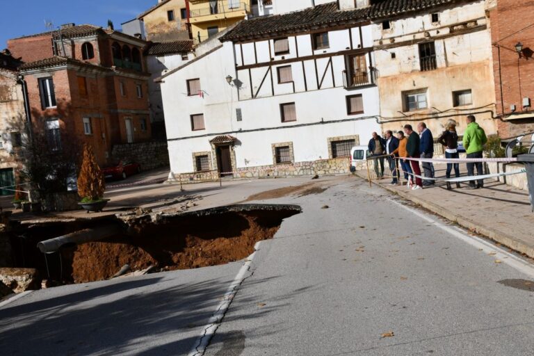C-LM declarará obra de emergencia la reconstrucción del puente de la travesía de Landete