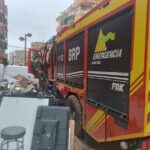 Bomberos de Ciudad continúan ayudando en Algemesí tras los desastres de la DANA
