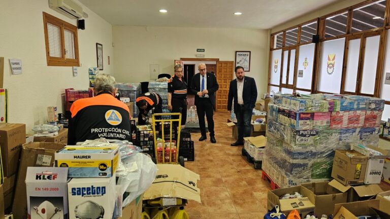 Julián Nieva agradece la “contundente” respuesta solidaria de Manzanares ante la DANA