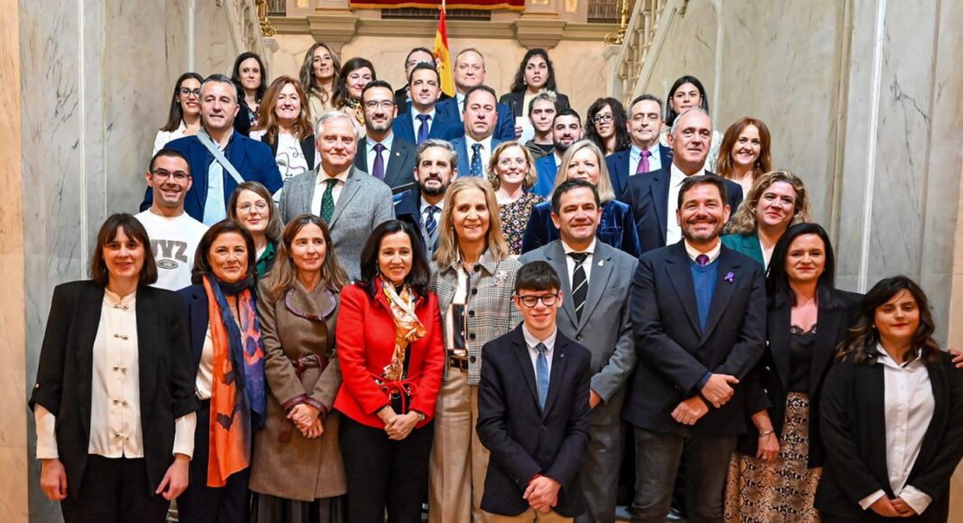 Elena de Borbón en la Diputación de Ciudad Real