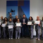 Ocho personas superan la formación en ‘Operaciones auxiliares de revestimientos continuos en construcción’ en Manzanares