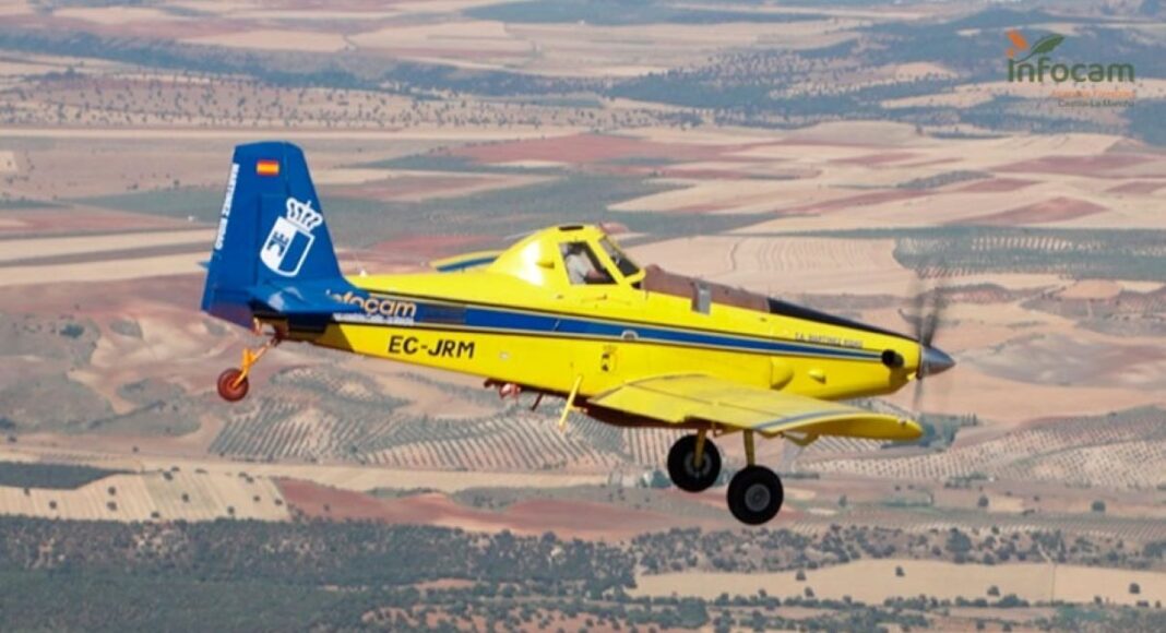 infocam, incendios forestales, aviones