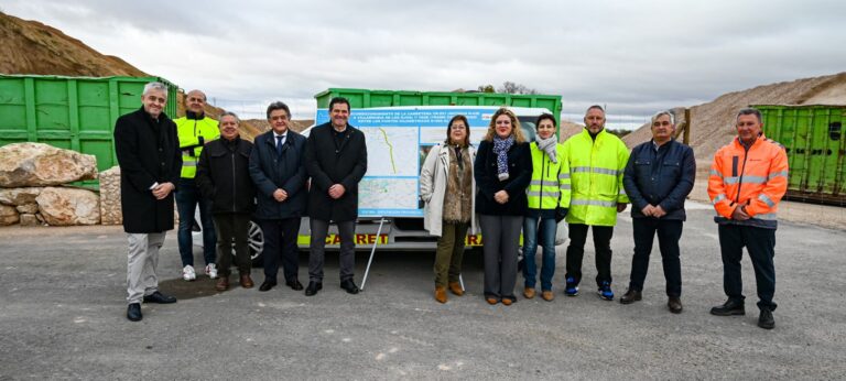 Valverde anuncia 10 millones de euros para mejorar la Red Provincial de carreteras de Ciudad Real en 2025