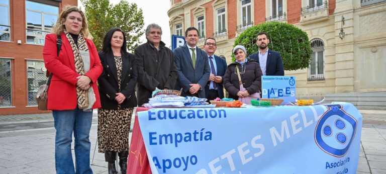 La Diputación de Ciudad Real muestra su apoyo a la Asociación “Círculo Azul” con motivo del Día Mundial de la Diabetes