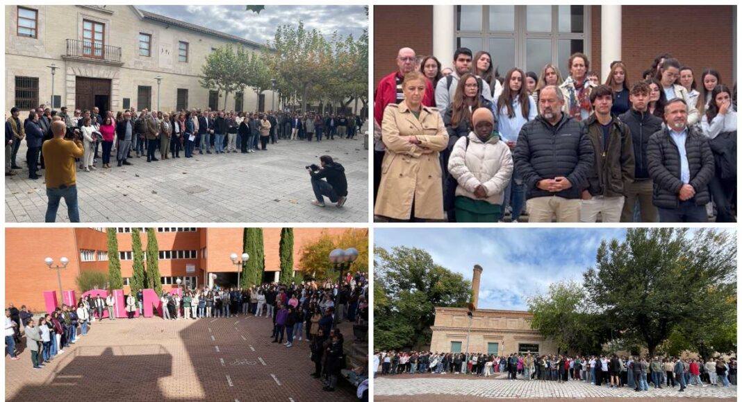 Minuto de silencio UCLM