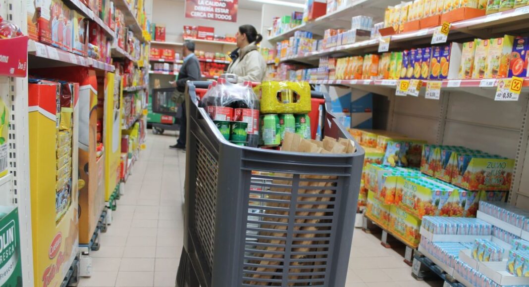 supermercado, compras, alimentos