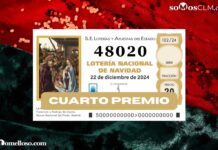 El 48.020, cuarto premio del Sorteo, dotado con 200.000 euros, llega a Toledo