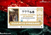 El 77.768, cuarto premio del Sorteo, dotado con 200.000 euros, toca en Cuenca, Letur, Albacete y Toledo